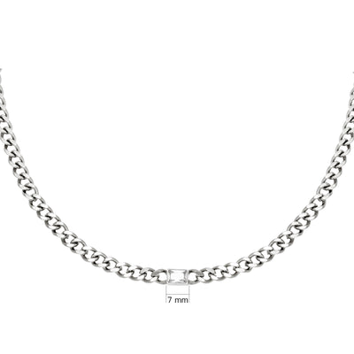 Diamond Chain Kette Silber - EL2IZ JEWELRY