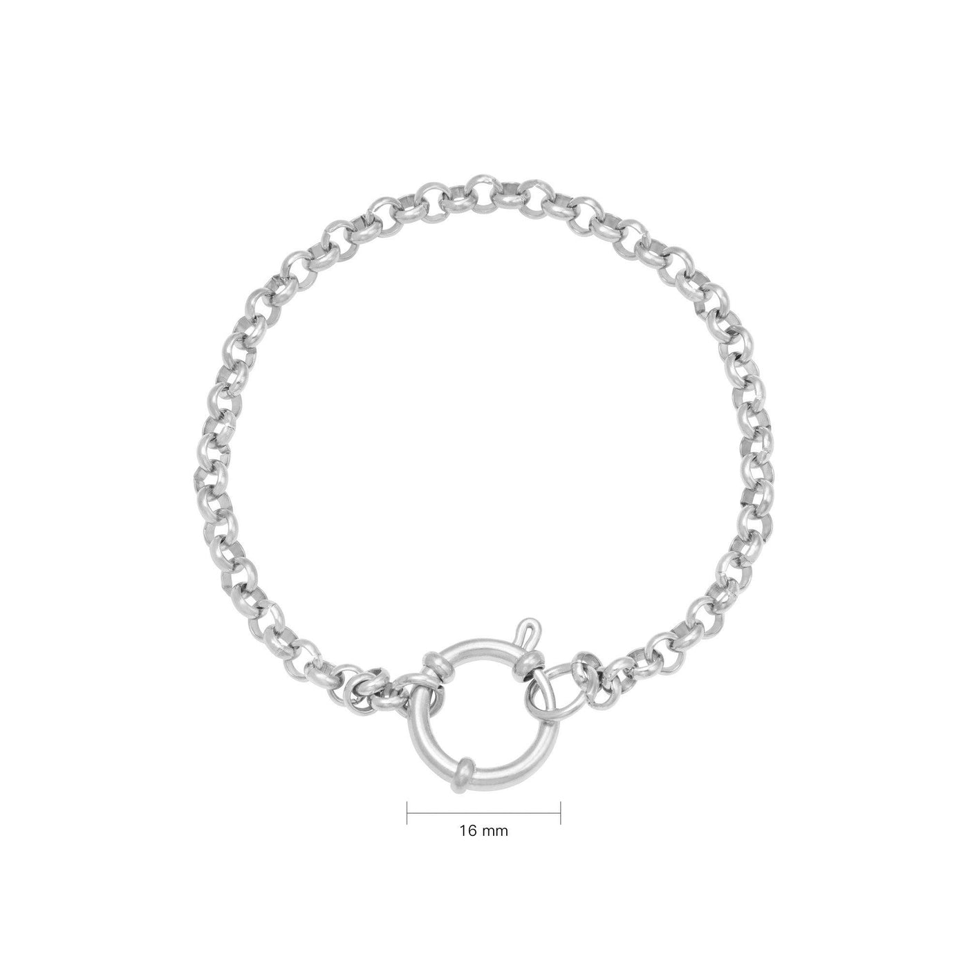 Circle Chain Armband Silber - EL2IZ JEWELRY